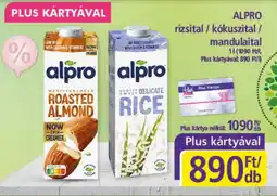 Alpro rizsital / kókuszital / mandulaital