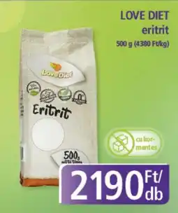 Love Diet eritrit