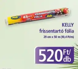 PlusMarket Kelly frissentartó fólia ajánlat