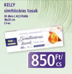 PlusMarket KELLY simítózáras tasak ajánlat