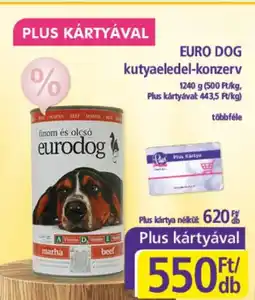 EURO DOG kutyaeledel-konzerv