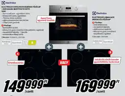 Media Markt Electrolux EHF62401OK erámia főzőlap + EOF3H40BX beépíthető sütő ajánlat