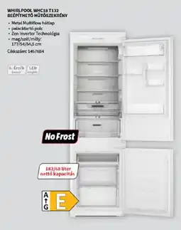 Media Markt Whirlpool WHC18 T132 beépíthető hűtőszekrény ajánlat