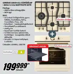 Media Markt Gorenje GW6D42CLI gázfőzőlap ajánlat