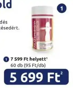 Benu Gyógyszertárak Pajzsmirigy+ Slim Gold kapszula ajánlat