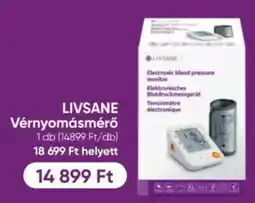 Benu Gyógyszertárak LIVSANE Vérnyomásmérő ajánlat