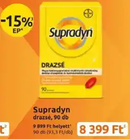 Benu Gyógyszertárak Supradyn drazsé ajánlat