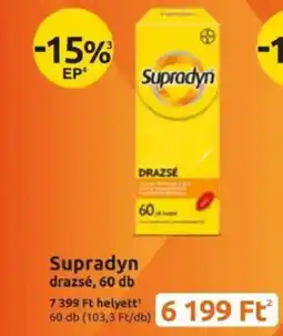 Benu Gyógyszertárak Supradyn drazsé ajánlat