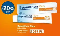 Benu Gyógyszertárak Bepanthen Plus krém ajánlat
