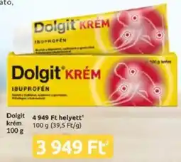 Benu Gyógyszertárak Dolgit krém ajánlat