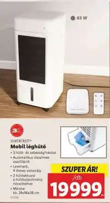 Lidl SILVERCREST Mobil léghűtő ajánlat