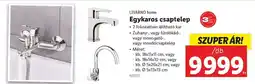 Lidl LIVARNO home Egykaros csaptelep ajánlat