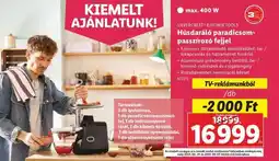 Lidl Húsdaráló paradicsom-passzírozó fejjel ajánlat