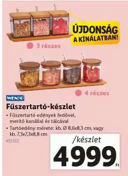Lidl Fűszertartó-készlet ajánlat