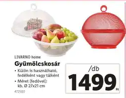 Lidl LIVARNO home Gyümölcskosár ajánlat