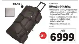 Lidl TOPMOVE Görgős úti táska ajánlat