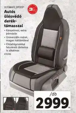 Lidl Autós üléshuzat deréktámasszal ajánlat