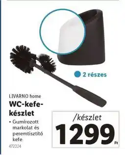Lidl LIVARNO HOME WC-kefe készlet ajánlat