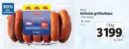 Lidl PIKOK Sziléziai grillkolbász ajánlat