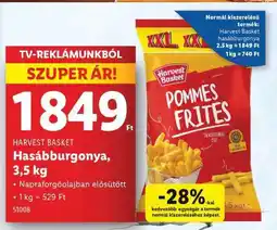 Lidl HARVEST BASKET Hasábburgonya ajánlat