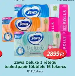 Real Zewa Deluxe 3 rétegű toalettpapír ajánlat