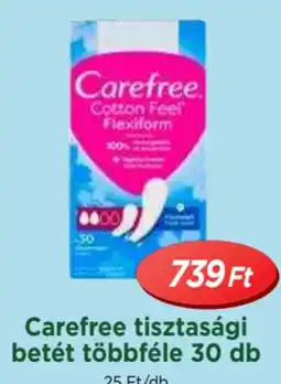 Real Carefree tisztasági betét ajánlat