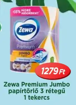 Real Zewa Premium Jumbo papírtörlő 3 rétegű ajánlat