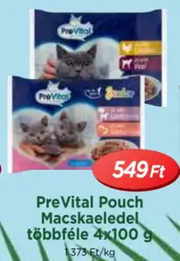 Real PreVital Pouch Macskaeledel ajánlat