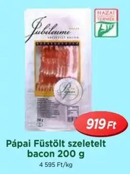 Real Pápai Füstölt szeletelt bacon ajánlat