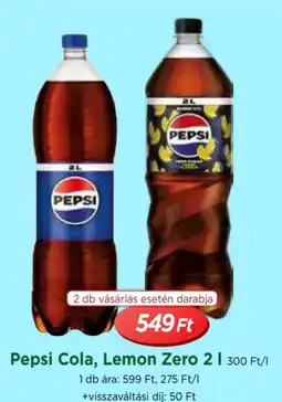 Real Pepsi Cola, Lemon Zero ajánlat