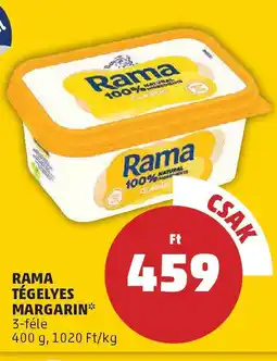 PENNY Rama tégelyes margarin ajánlat