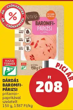 PENNY Dárdás baromfi- párizsi ajánlat