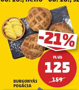 PENNY Burgonyás pogácsa ajánlat