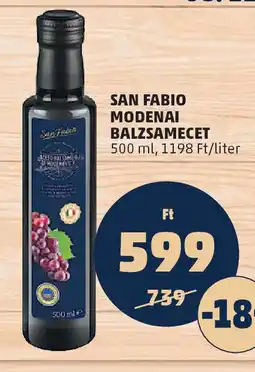 PENNY San fabio modenai balzsamecet ajánlat