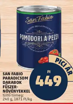 PENNY San fabio paradicsom darabok fűszer- növényekkel ajánlat
