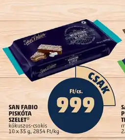 PENNY San fabio piskóta szelet ajánlat