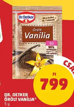 PENNY Dr. oetker őrölt vanília ajánlat