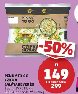 PENNY Penny to go czifra salátakeverék ajánlat