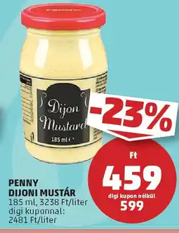 PENNY Penny dijoni mustár ajánlat