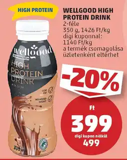 PENNY Wellgood high protein drink ajánlat