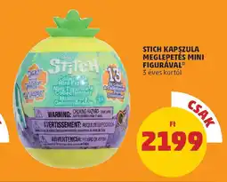 PENNY Disney Stich kapszula meglepetés mini figurával* ajánlat