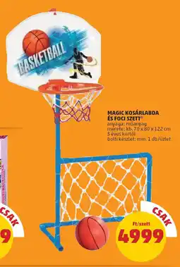 PENNY Magic kosárlabda és foci szett ajánlat