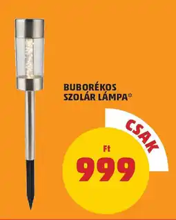 PENNY Buborékos szolár lámpa ajánlat