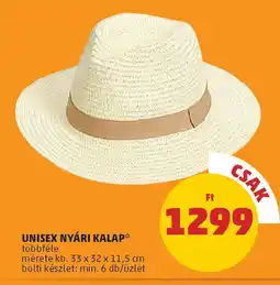 PENNY Unisex nyári kalap ajánlat