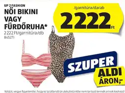 ALDI Up 2 fashion nöi bikini vagy fürdőruha ajánlat