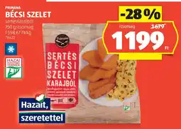 ALDI Primana bécsi szelet ajánlat