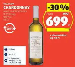 ALDI Valla gatti chardonnay ajánlat