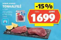 ALDI Almare seafood tonhalfilé ajánlat