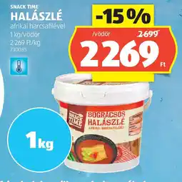 ALDI Snack time halászlé ajánlat