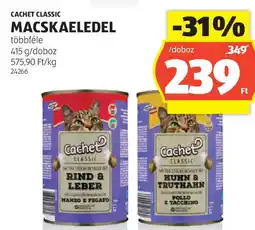 ALDI Cachet classic macskaeledel ajánlat